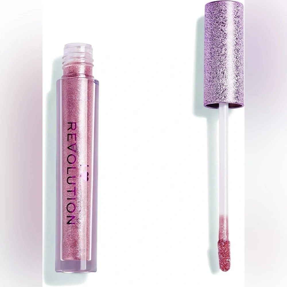 Makeup Revolution | Angel Metallic Lip Gloss White Wings
